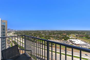 Allure Hermann Park | Patio/Balcony with Amazing Views
